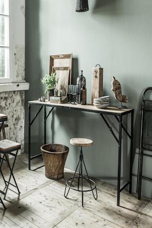 FOLDING CONSOLE TABLE