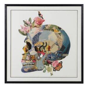peony 3d skull picture