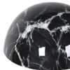 BLACK MARBLE TABLE LAMP SHADE