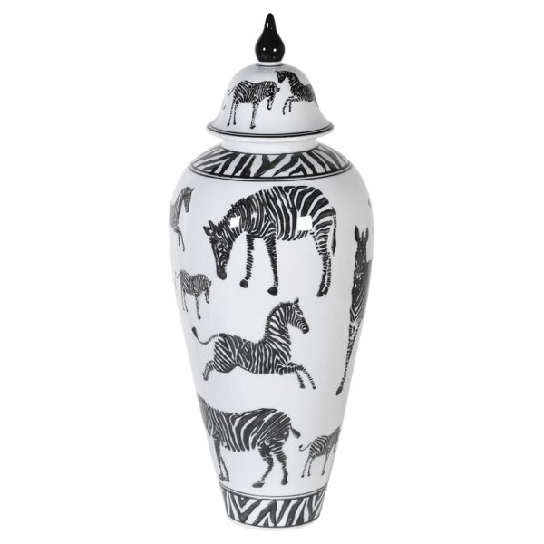 ZEBRA GINGER JAR